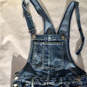 Blue Denim Overalls